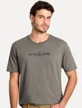 Camiseta John John Masculina Regular Fit JJ Flat Cinza Médio