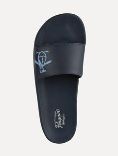Chinelo Original Penguin Masculino Slide Lateral Azul Marinho