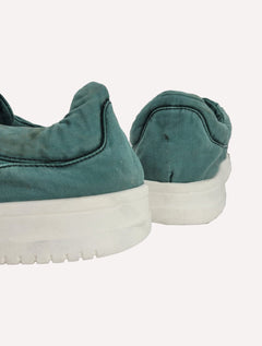 Tênis Nautica Masculino Texitil Recorte Logo Fanton Verde