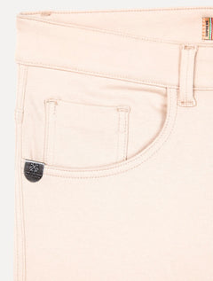 Calça John John Sarja Masculina Slim Olympia Cáqui Claro