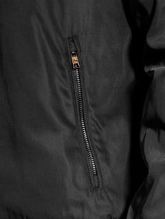 Jaqueta Aramis Masculina Nylon Bomber Liquid Repeller Preta