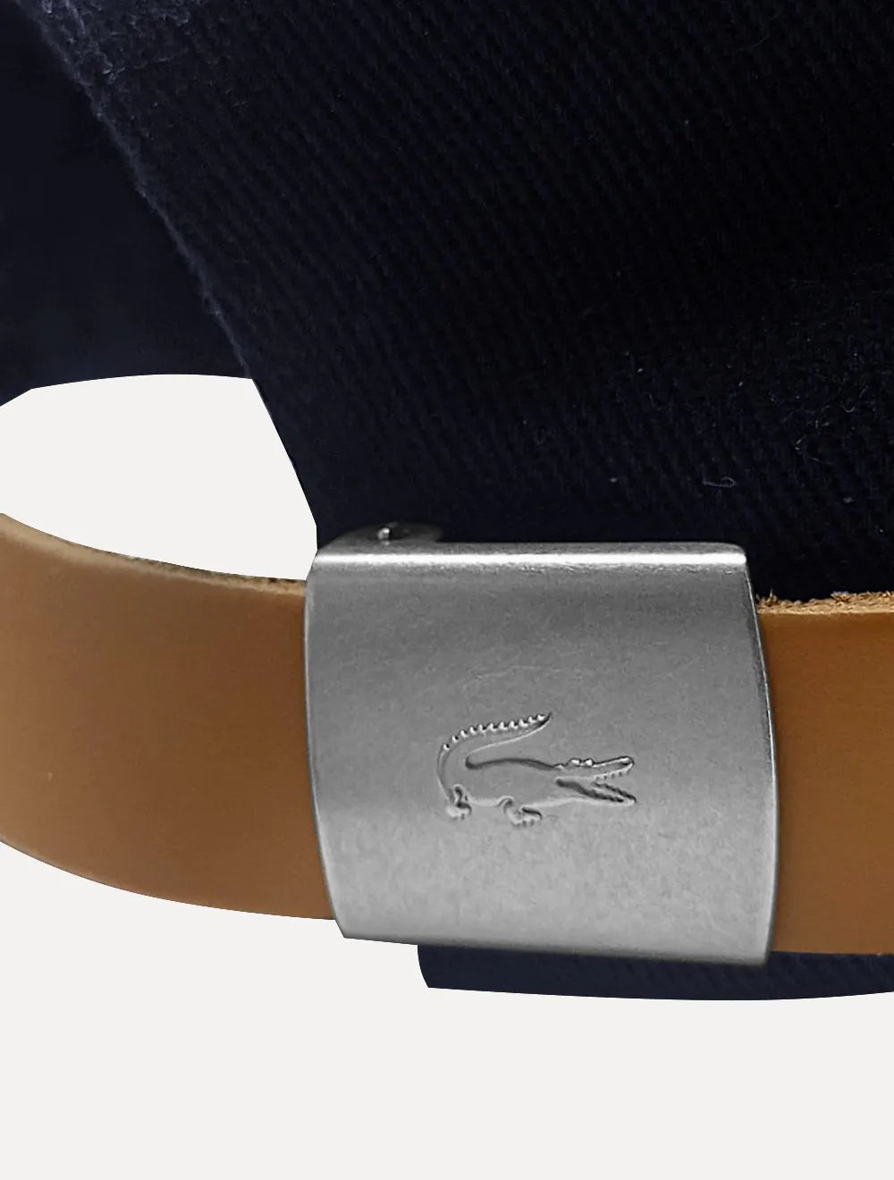 Boné Lacoste Casual Contrast Strep Logo Azul Marinho