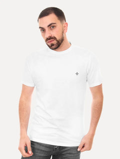 Camiseta Dudalina Masculina Regular Dark Icon Branca