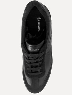 Tênis Dudalina Masculino SL Suede Napa Flex Preto