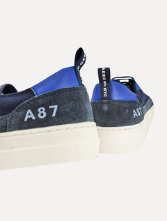 Tênis Aeropostale Masculino Casual Aero 87 NYC Azul Marinho
