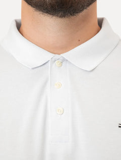Polo Tommy Jeans Masculina Regular Original Fine Piquet Branca