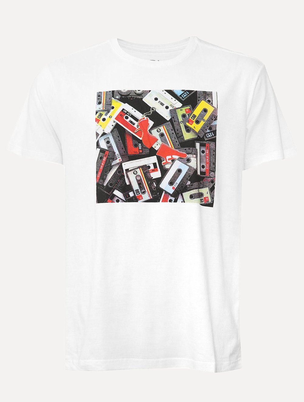 Camiseta Reserva Masculina Drive Print Branca