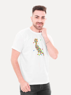 Camiseta Reserva Masculina Tetris Woodpecker Branca