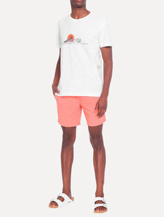 Camiseta Osklen Masculina Rough Morro 2 Irmãos Branca
