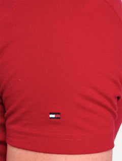 Camiseta Tommy Hilfiger Masculina  Brand Love Small Logo Vermelha