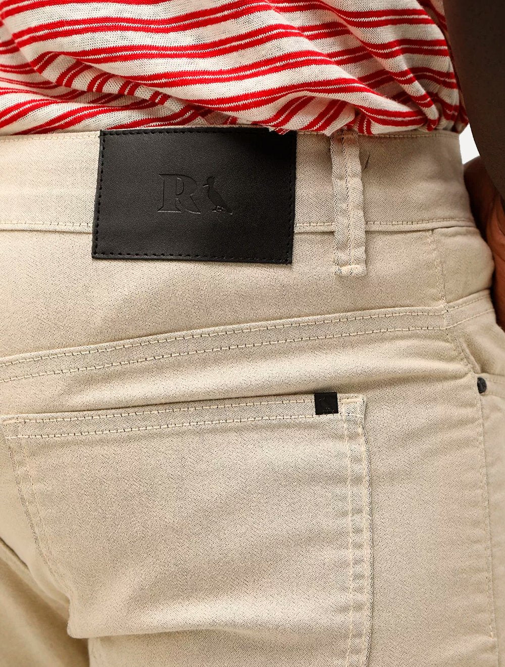 Calça Reserva Jeans Masculina Skinny Color Five Pockets Areia