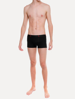 Cueca Reserva Masculina Boxer Red Woodpecker Cotton Preta