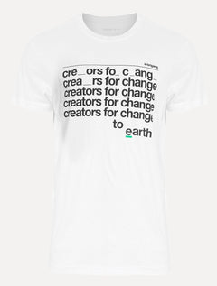 Camiseta Osklen Masculina Stone Creators For Change Branca