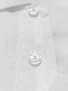 Polo Aramis Masculina Piquet Inner Detail Lt Button Branca