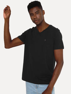 Camiseta Aramis Masculina Basic V-Neck Preta