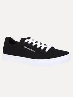 Tênis Calvin Klein Masculino Skate Lona Logo Preto
