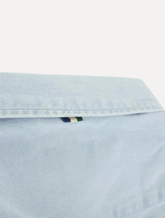 Camisa Reserva Masculina Casual Enxuto Jeans Azul Claro