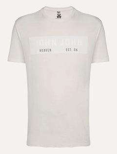 Camiseta John John Masculina Regular Sash Bryan Off-White