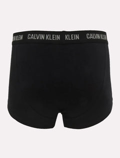Cueca Calvin Klein Low Rise Trunk Classic Preta e Cinza Pack 4 C11.07 CZ06 UN