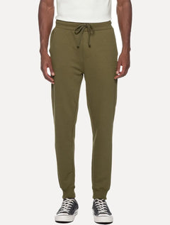 Calça John John Moletom Masculina Embossed Taupe Cáqui