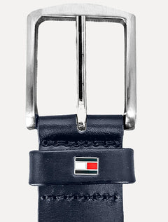Cinto Tommy Hilfiger Masculino New Denton 3.5 Belt Azul Marinho