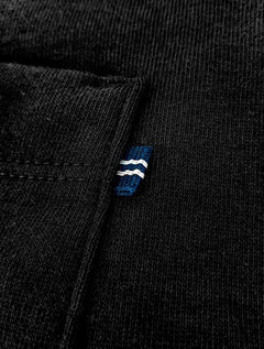 Bermuda Nautica Masculina Moletom Light Sail Boat Preta