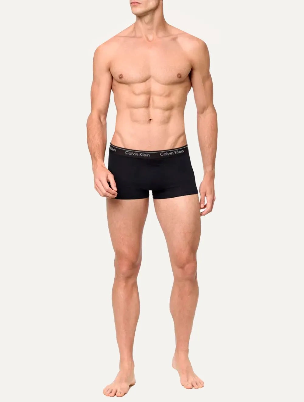 Cueca Calvin Klein Trunk Modern Cotton Seamless Eco Preta