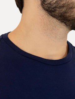 Camiseta Calvin Klein Jeans Masculina New Logo Re Issue Azul Marinho