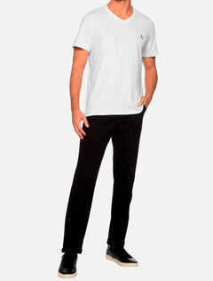 Camiseta Reserva Masculina V-Neck Vento Icon Branca