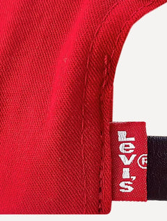 Boné Levis Curved Visor New Batwing Cap Vermelho