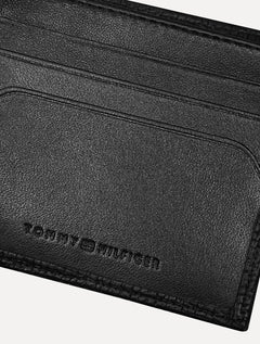 Carteira Tommy Hilfiger Masculina The Translucent Flag Mini CC Preto