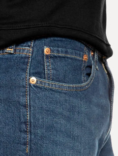 Calça Levis Jeans Masculina 514 Straight Blue Azul Escuro