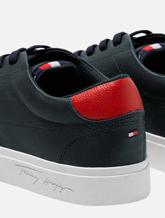 Tênis Tommy Hilfiger Masculino Couro Greg 1A  Azul Marinho