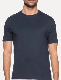 Kit Camisetas | Aramis Basic Logo Azul Marinho/Off White