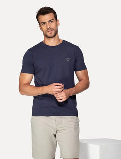 Camiseta Guess Masculina Icon Azul Marinho