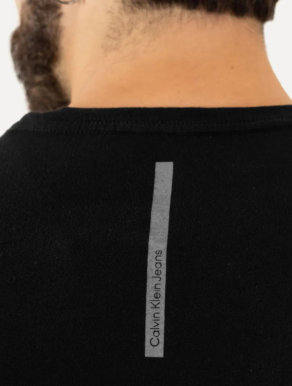 Camiseta Calvin Klein Jeans Masculina Sash Preta
