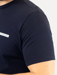 Camiseta Calvin Klein Jeans Masculina New Logo Sash Azul Marinho
