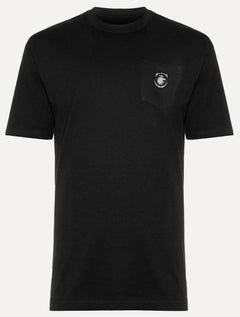Camiseta Von der Volke Masculina Origineel Pocket Army Flame Preta