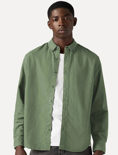 Camisa Levis Masculina Relaxed Oxford Authentic Button Down Verde