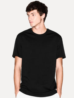 Camiseta Armani Exchange Masculina Regular Fit Grosgrain Preta