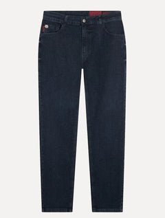 Calça Ellus Jeans Masculina Skinny 5 Pckts Sprouting LY IV Azul Escuro