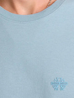 Camiseta John John Masculina Regular Fit Light Transfer Azul Claro