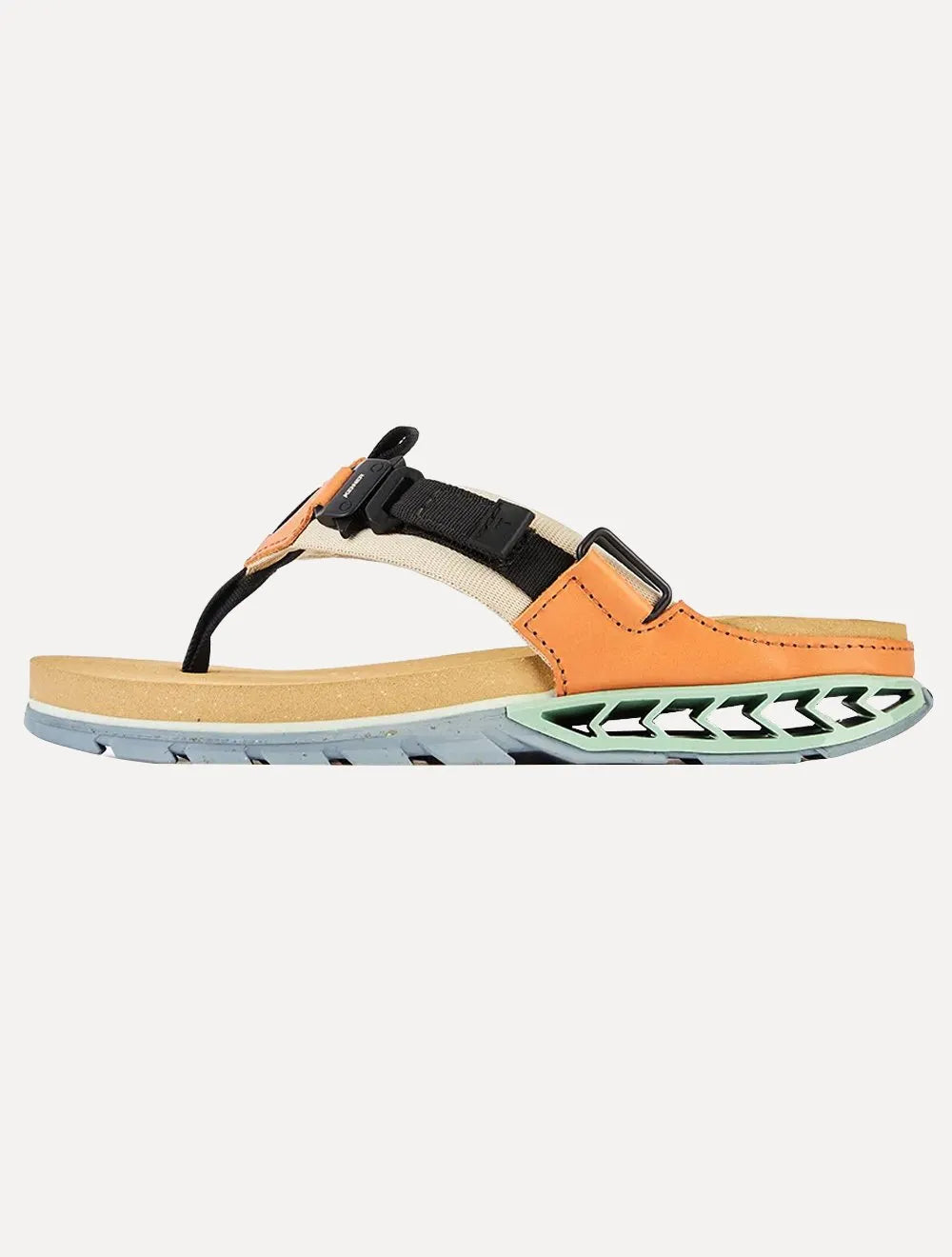 Sandália Kenner Masculina Rakka Craft Thong Cáqui