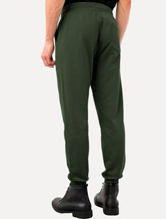 Calça John John Moletom Masculina New Basic Rusty Verde Escuro