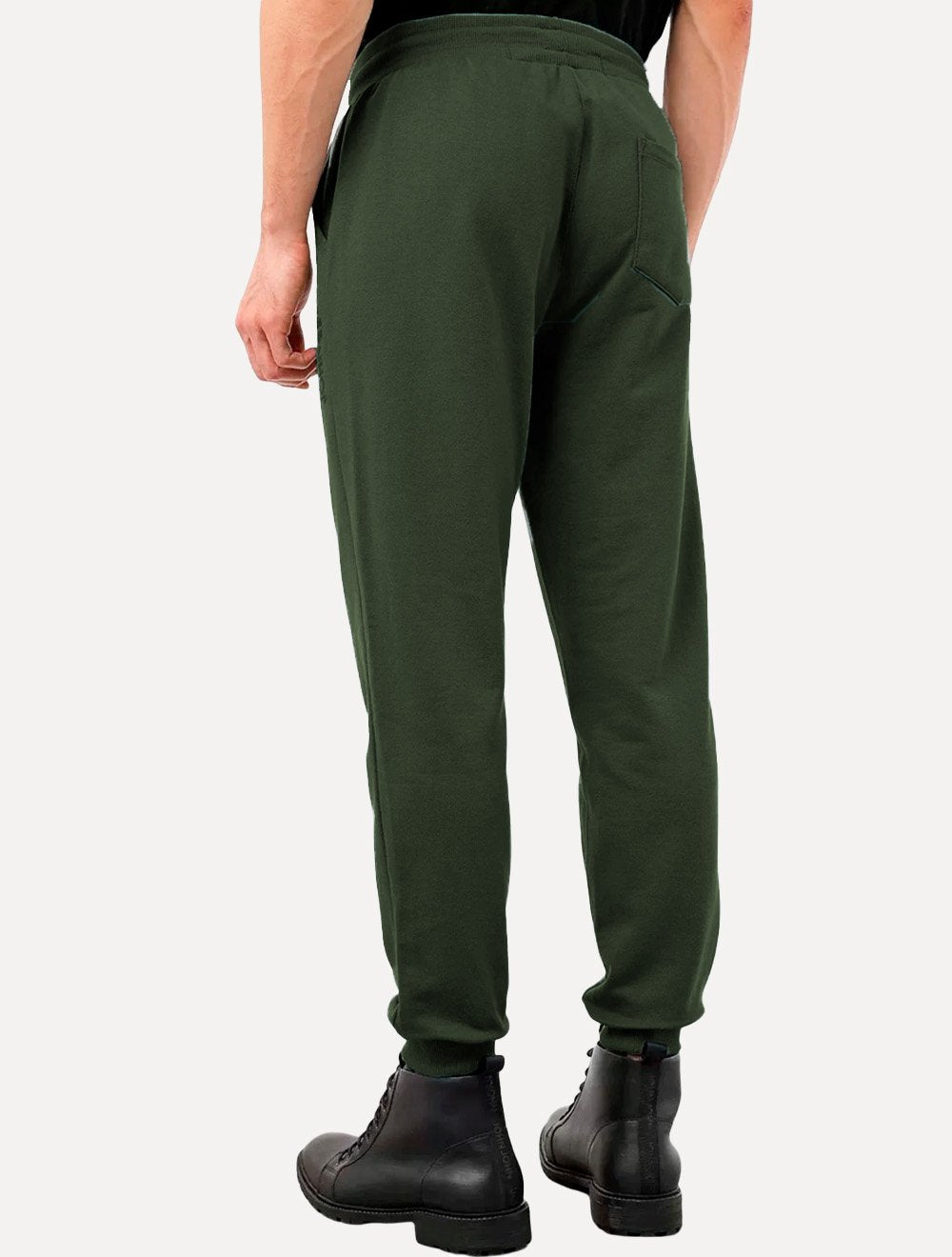 Calça John John Moletom Masculina New Basic Rusty Verde Escuro