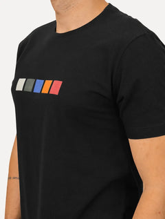 Camiseta Osklen Masculina Slim Vintage Colors Preta