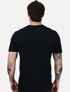 Camiseta Calvin Klein Jeans Masculina Malhão CK Logo Preto