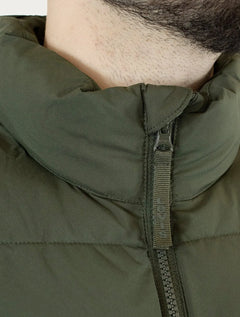 Jaqueta Levis Masculina Puffer Packable Quilted Verde Escuro