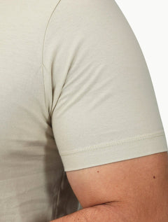 Camiseta Aramis Masculina Basic Lisa Mono Icon Areia