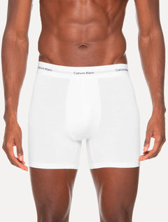 Cueca Calvin Klein Underwear Trunk Modal Modern Logo Branca 1UN